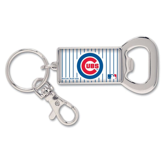 Chicago Cubs Bottle Opener Key Ring Rectangle