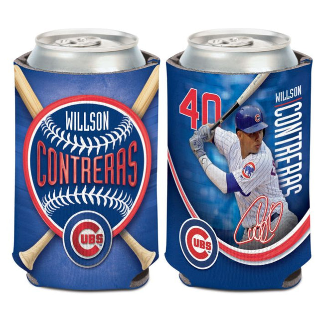 Chicago Cubs Can Cooler 12 oz. Wilson Contreras