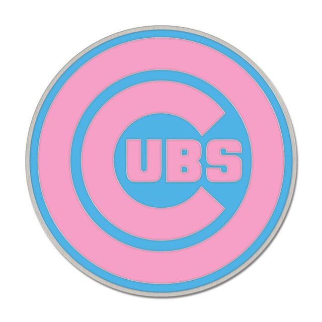 Tarjeta de joyería con pin esmaltado de colección de los Chicago Cubs