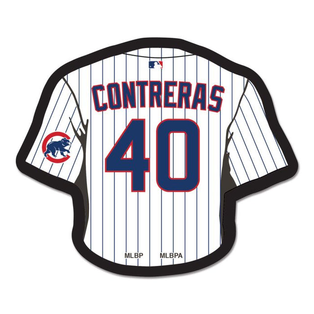 Tarjeta de joyería con pin de colección de los Chicago Cubs, Wilson Contreras