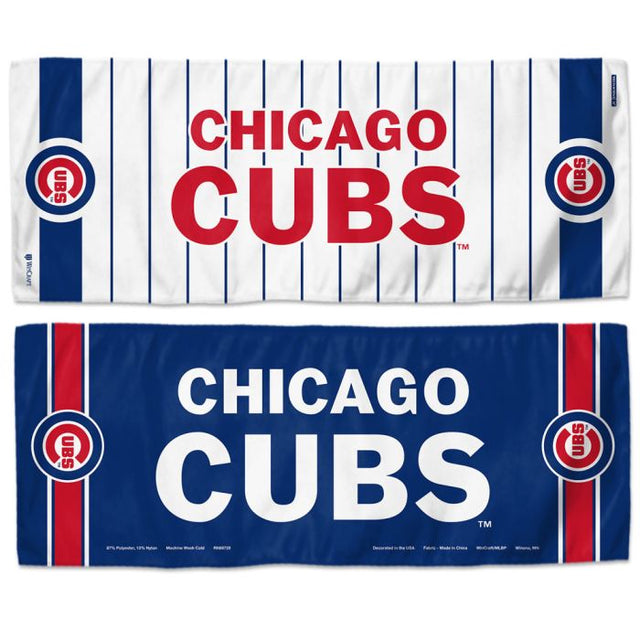 Toalla refrescante de los Chicago Cubs de 30 x 76 cm