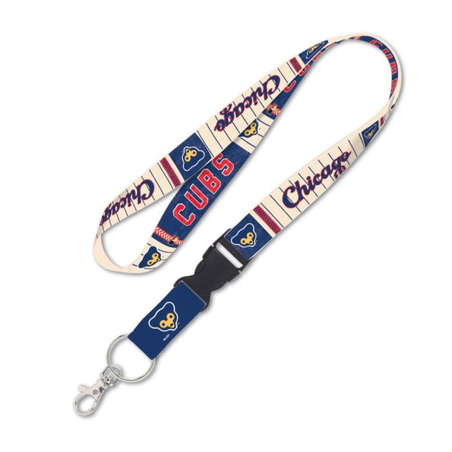 Chicago Cubs / Cooperstown Lanyard w/detachable buckle 1"