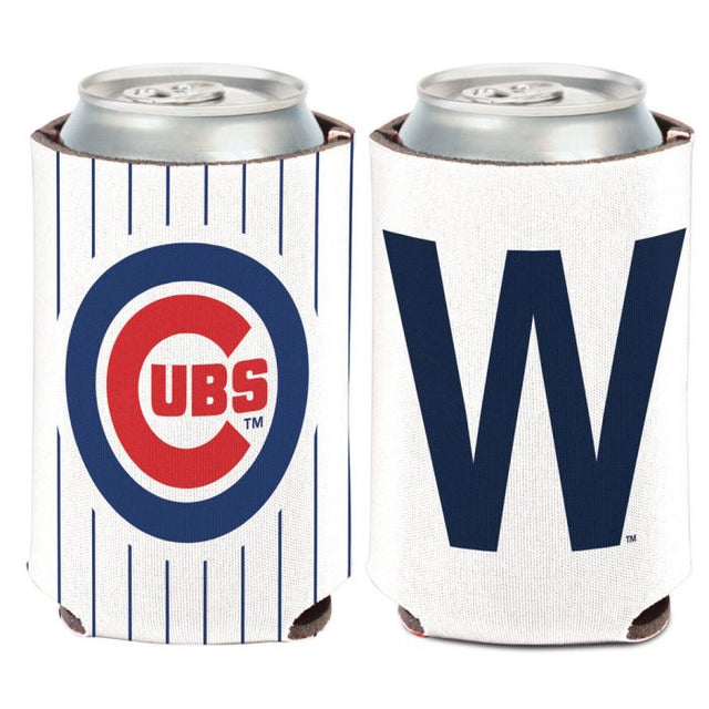 Enfriador de lata Chicago Cubs "W" de 12 oz.