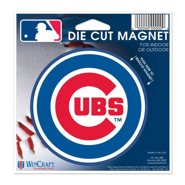 Chicago Cubs Die Cut Magnet 4.5" x 6"