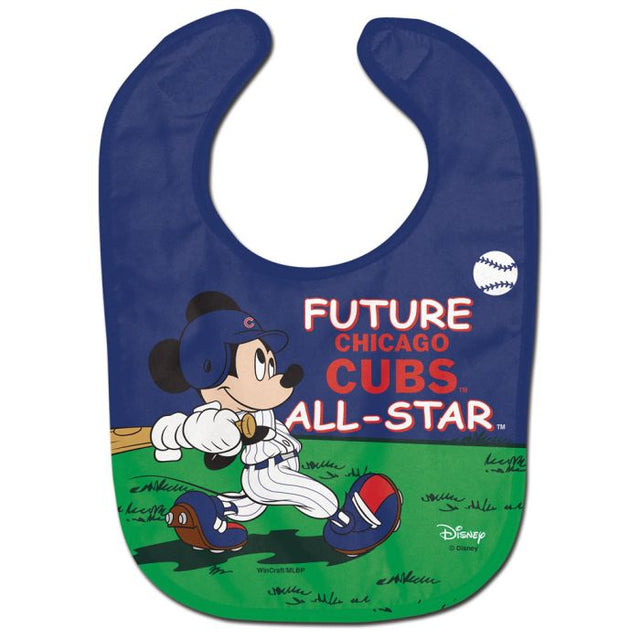 Babero para bebé All Pro de MICKEY MOUSE de los Chicago Cubs / Disney