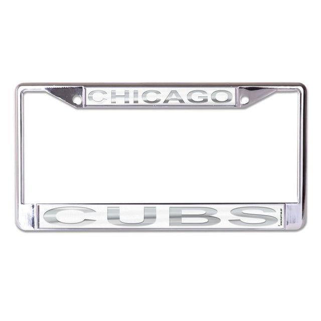 Chicago Cubs FROST Lic Plt Frame S/L Printed