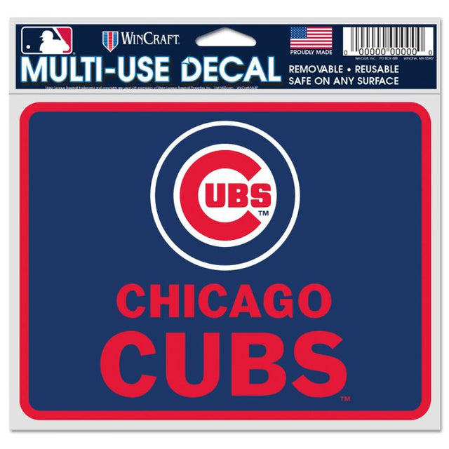 Calcomanías para fanáticos de los Chicago Cubs de 5" x 6"