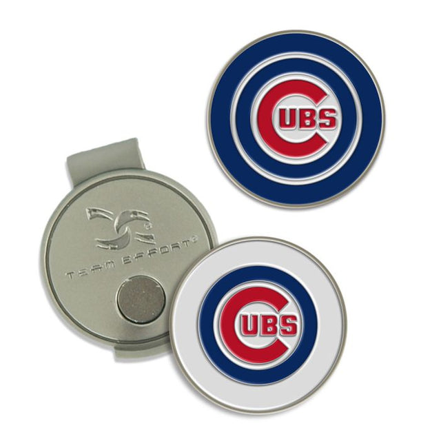 Clip para gorra y marcadores de los Chicago Cubs