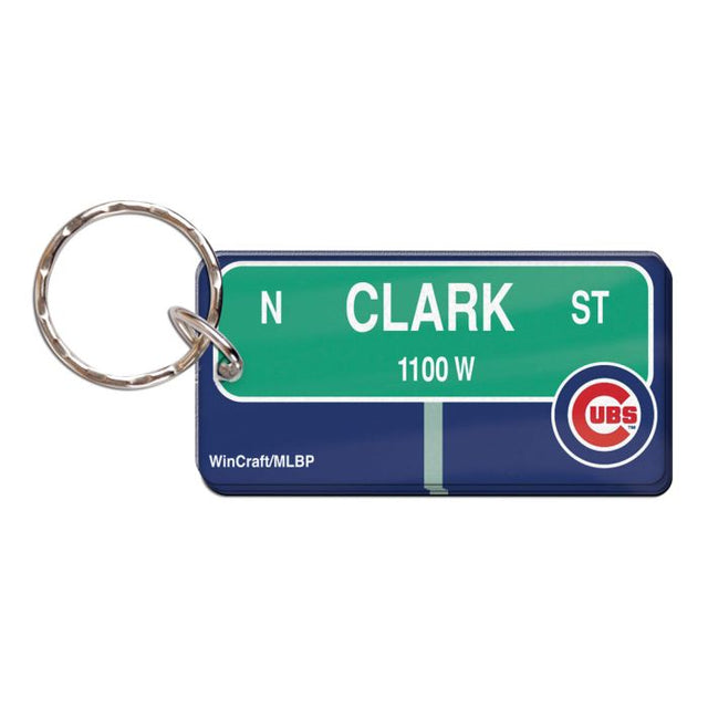 Chicago Cubs Keychain Rectangle