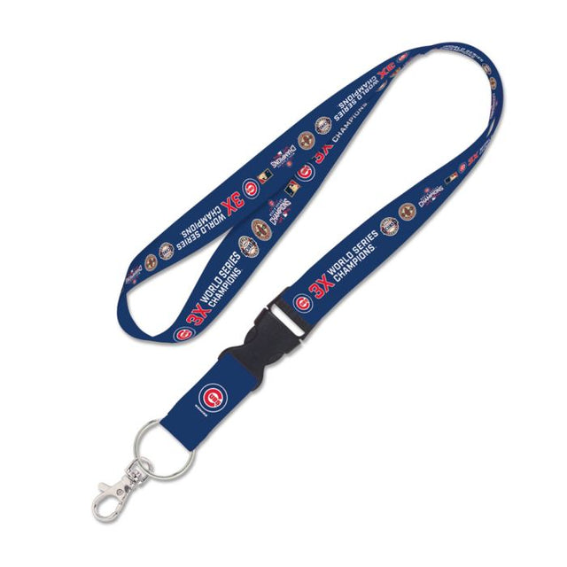 Chicago Cubs Lanyard w/detachable buckle 1"