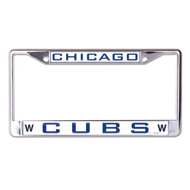 Chicago Cubs Lic Plt Frame S/L Printed