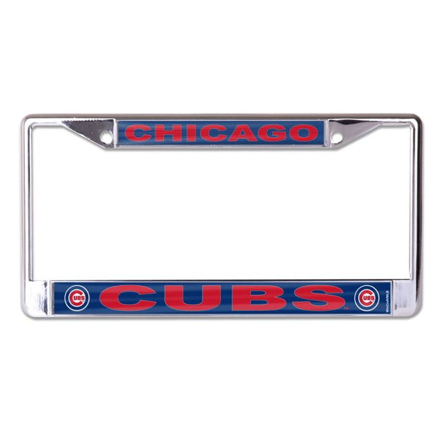 Chicago Cubs Lic Plt Frame S/L Printed