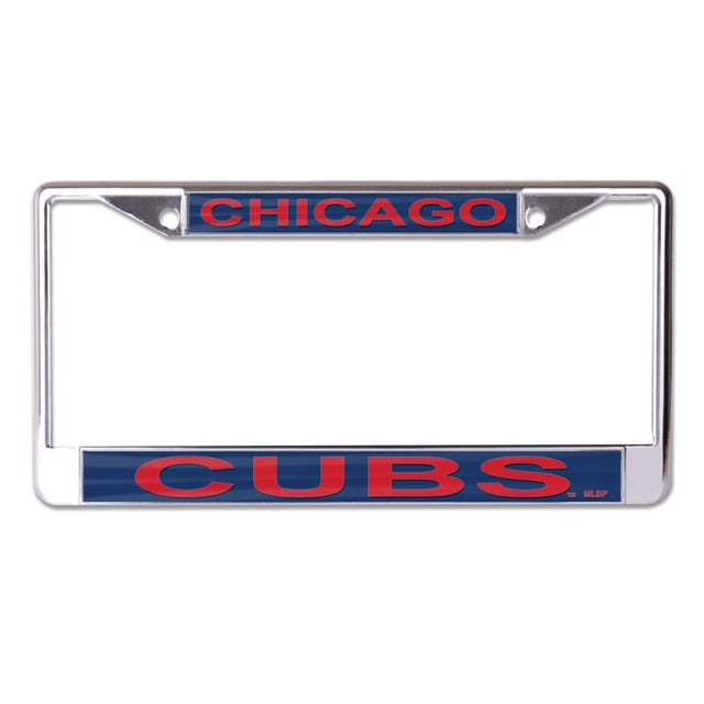 Chicago Cubs Lic Plt Frame S/L Printed