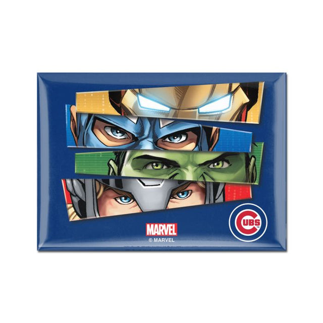 Chicago Cubs / Marvel (c) 2021 MARVEL Metal Magnet 2.5" x 3.5"