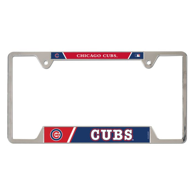 Chicago Cubs Metal License Plate Frame