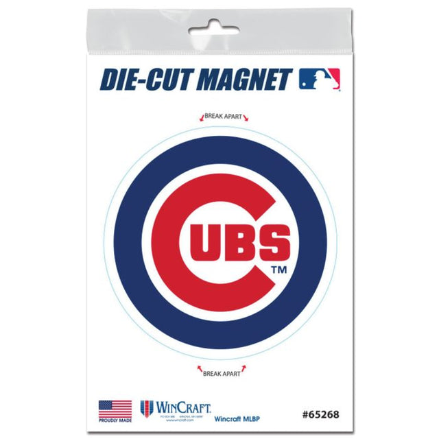 Imanes para exteriores de los Chicago Cubs de 3" x 5"