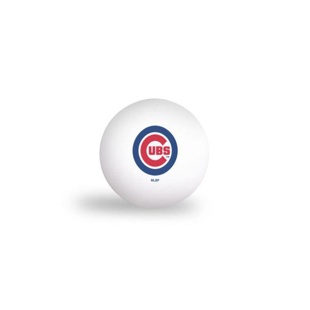 Pelotas de ping pong de los Chicago Cubs (paquete de 6)