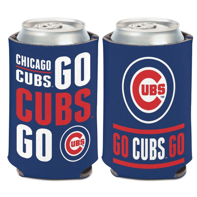 Enfriador de lata SLOGAN de Chicago Cubs de 12 oz.