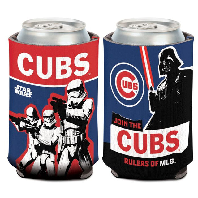 Enfriador de lata Chicago Cubs / Star Wars Darth Vader de 12 oz.