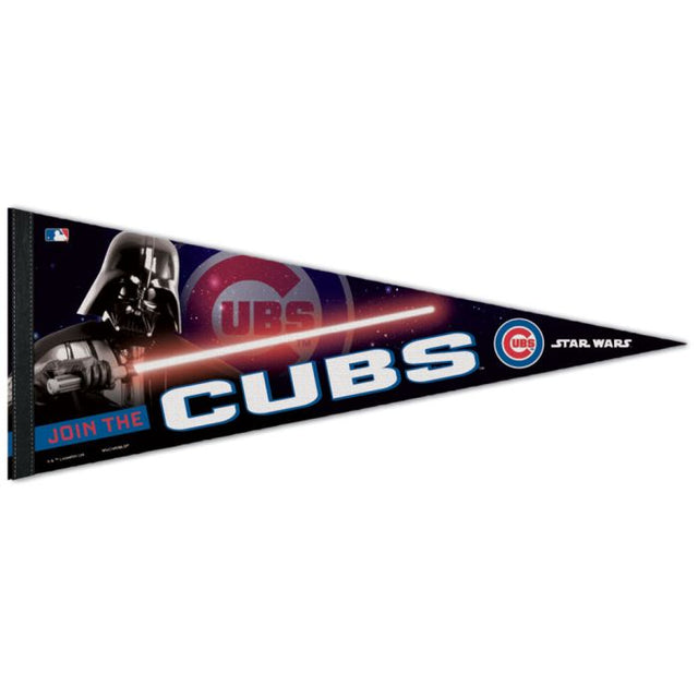 Chicago Cubs / Star Wars Darth Vader Premium Pennant 12" x 30"