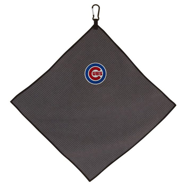 Chicago Cubs Towel - Grey Microfiber 15" x 15"