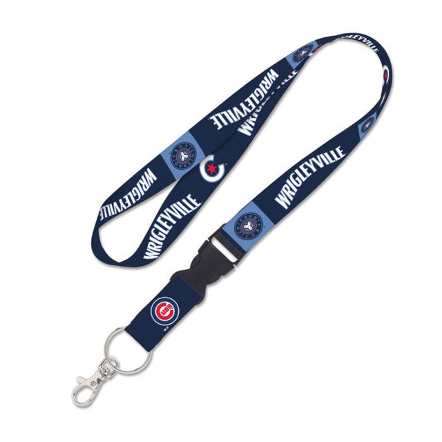 Chicago Cubs city Lanyard w/detachable buckle 1"