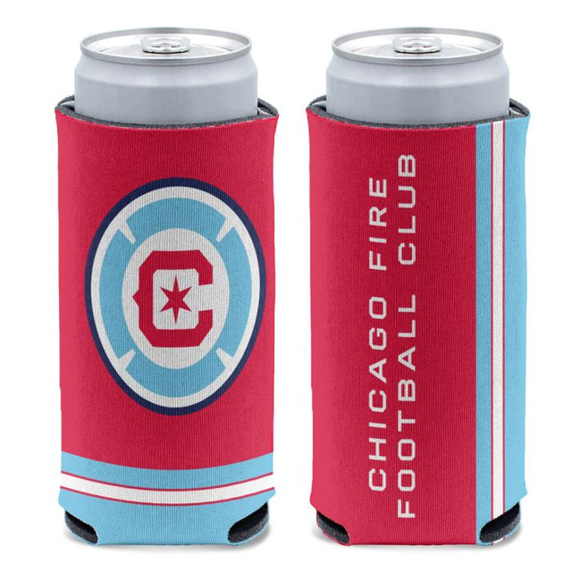 Enfriador de latas delgado de 12 oz de Chicago Fire