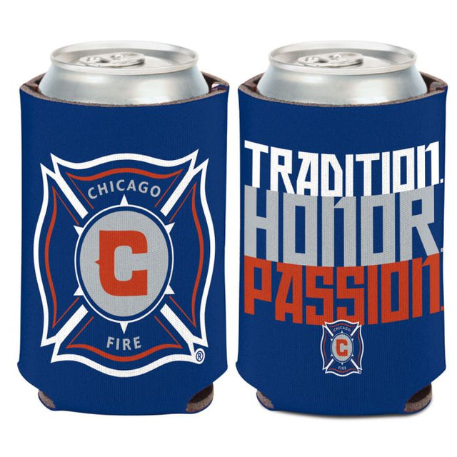 Enfriador de latas Chicago Fire de 12 oz.