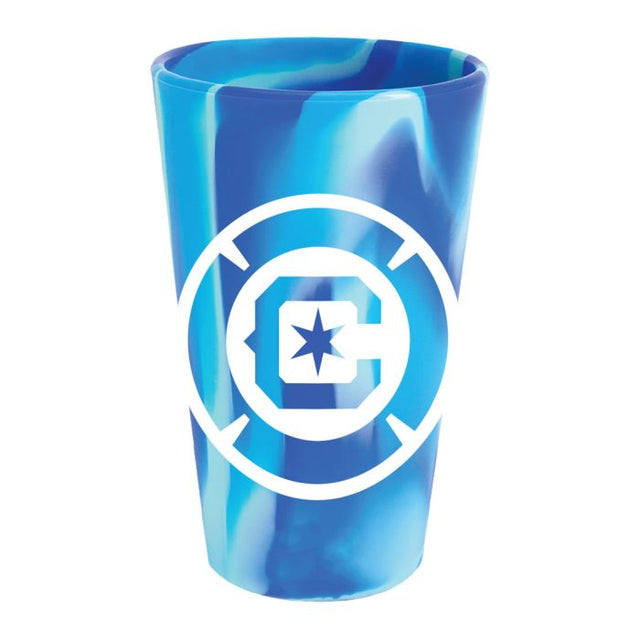 Vaso de pinta de silicona de 16 oz de Chicago Fire Fashion