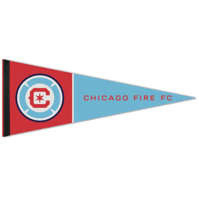 Banderín premium de Chicago Fire de 12" x 30"