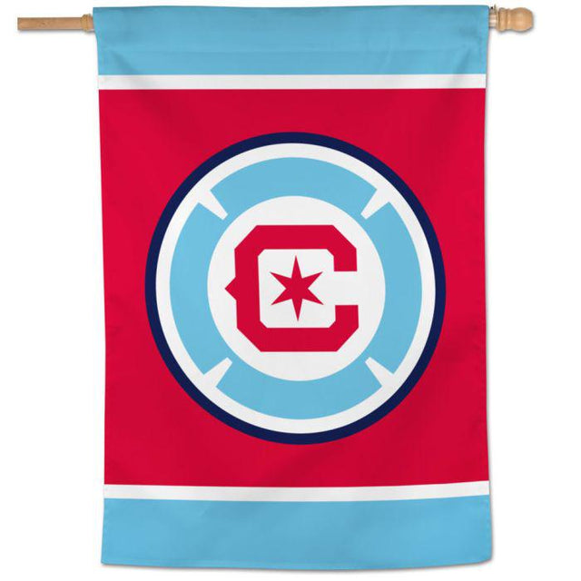 Bandera vertical del Chicago Fire de 28" x 40"