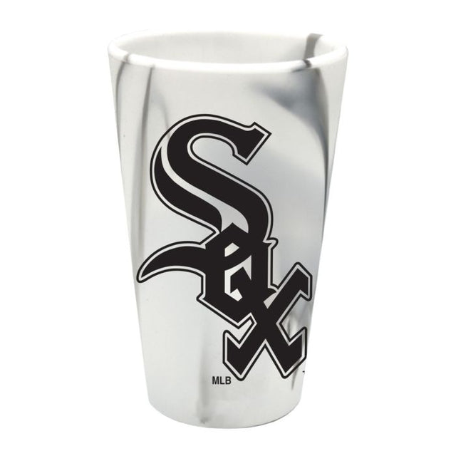 Vaso de pinta de silicona de 16 oz de los Chicago White Sox