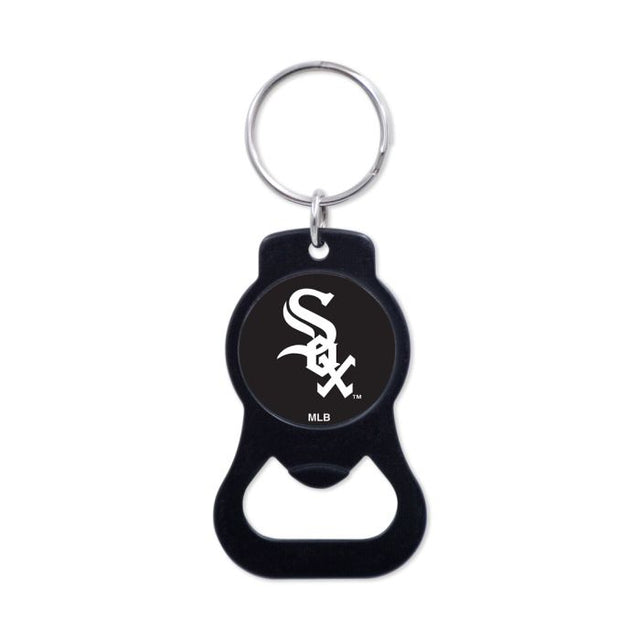 Chicago White Sox Black Bottle Opener Key Ring