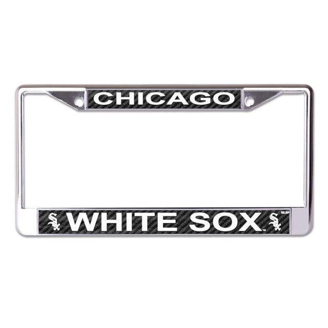 Chicago White Sox CARBON Lic Plt Frame S/L Printed