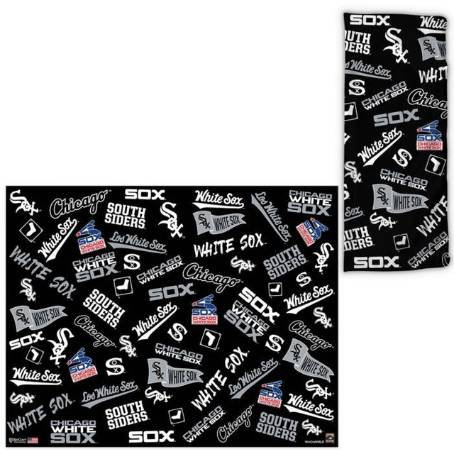 Envolturas para fanáticos con estampado disperso de los Chicago White Sox y Cooperstown