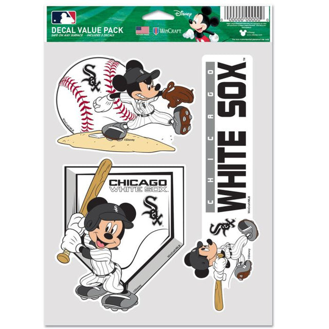 Paquete multiusos para 3 fanáticos de los Chicago White Sox y Disney