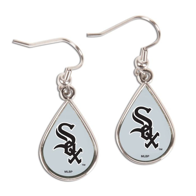 Chicago White Sox Earrings Jewelry Carded Tear Drop