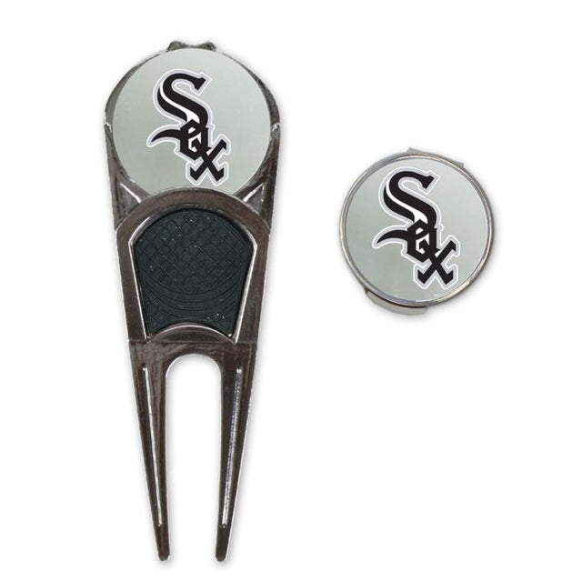 Combo de marca/herramienta/clip en forma de H de los Chicago White Sox para golfistas*