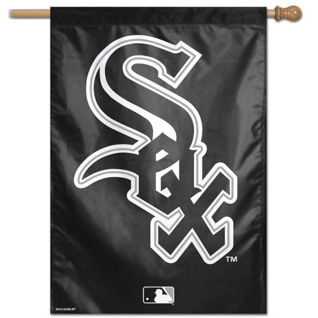 Bandera vertical con el logotipo de los White Sox de Chicago, 28" x 40"