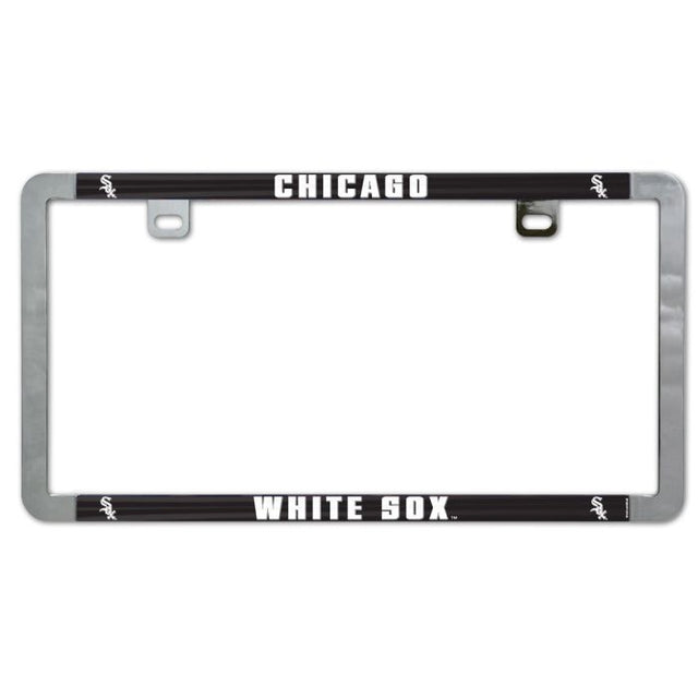 Chicago White Sox Metal Lic. Plate Frame Slim