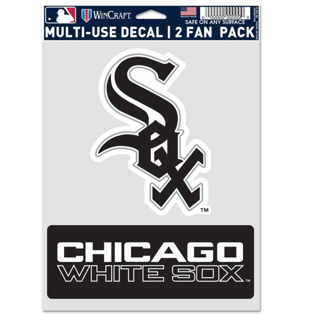 Paquete multiusos para dos fanáticos de los Chicago White Sox