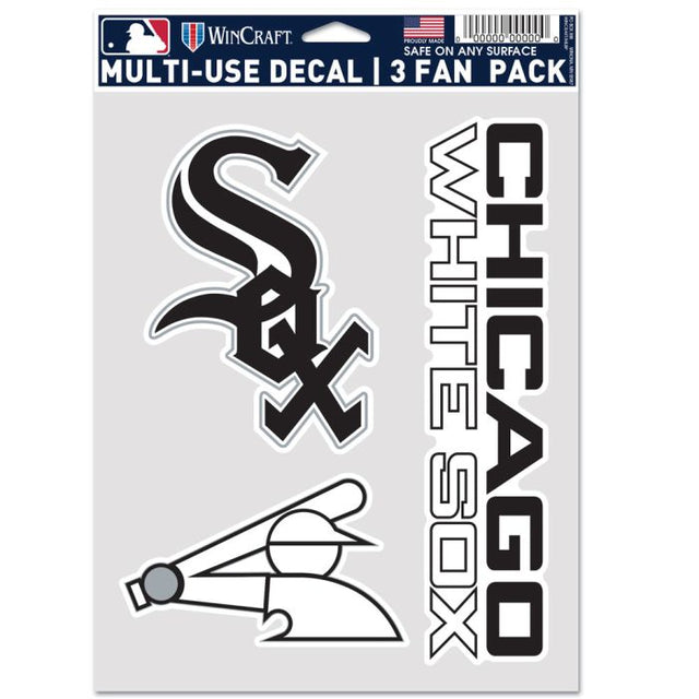 Paquete multiusos para 3 fanáticos de los Chicago White Sox