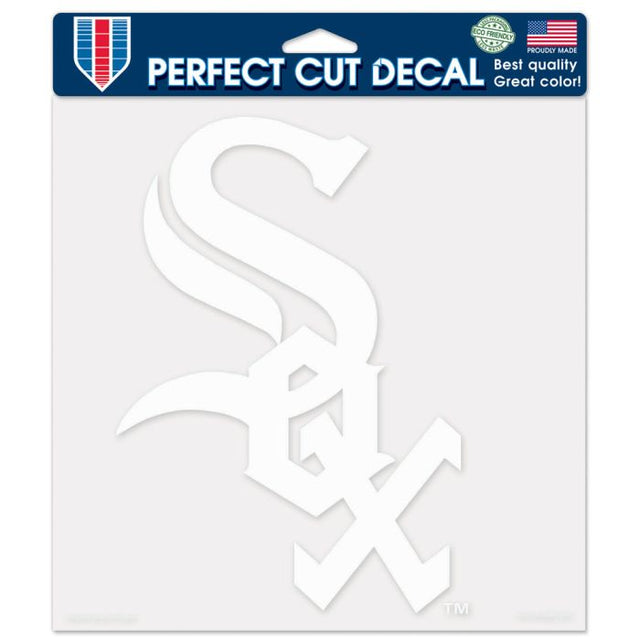 Calcomanías de corte perfecto de los Chicago White Sox de 8" x 8"