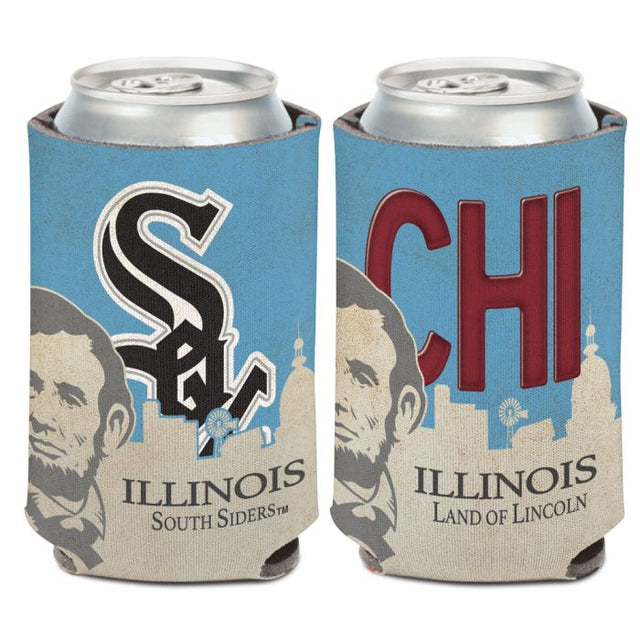 Enfriador de lata STATE PLATE de los Chicago White Sox, 12 oz.