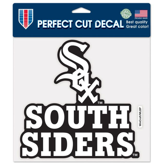 Chicago White Sox Slogan Perfect Cut Color Decal 8" x 8"