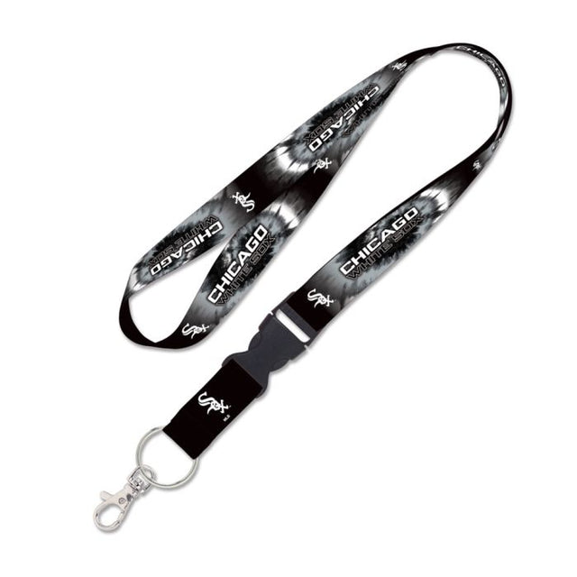 Chicago White Sox TDYE Lanyard w/detachable buckle 1"