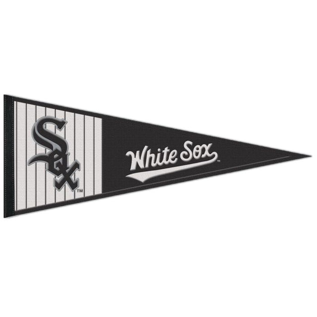 Banderín de lana de los White Sox de Chicago, 13" x 32"