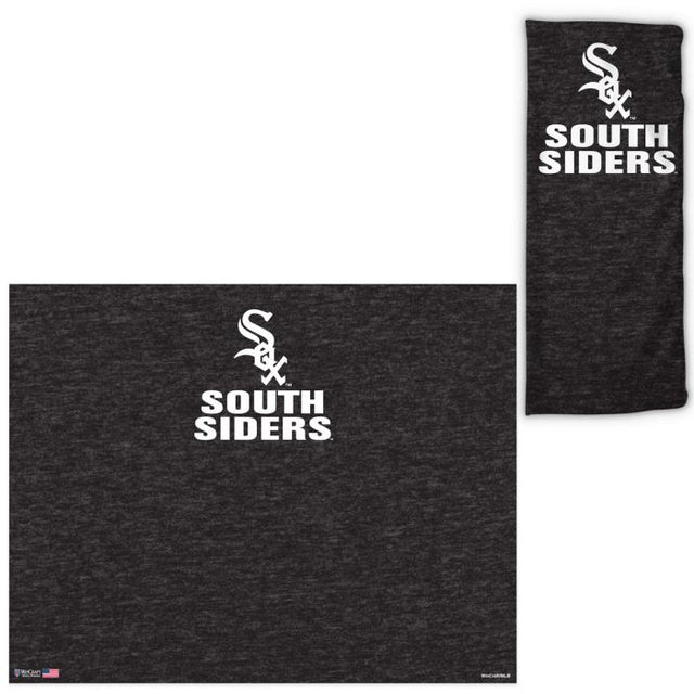 Envolturas para fanáticos con motivos jaspeados de los Chicago White Sox