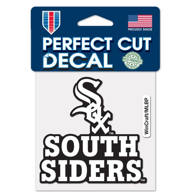 Chicago White Sox slogan Perfect Cut Color Decal 4" x 4"