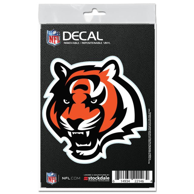 Calcomanías para todas las superficies de Cincinnati Bengals, 3" x 5"